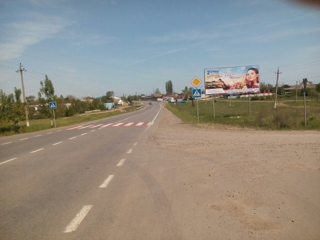 Щит 6x3,  г.Татарбунары, а/д Рени-Одесса, въезд со стороны Рени