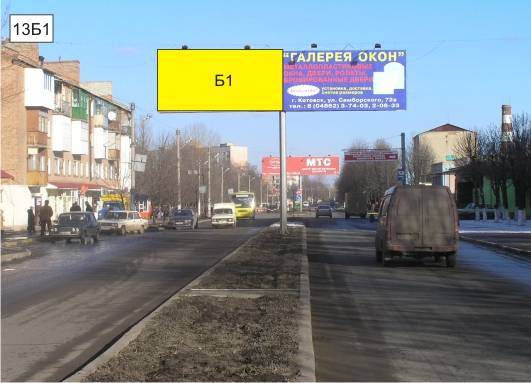 Щит 6x3,  пр-кт Победы на разделительной полосе напротив общежития мед.училища