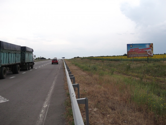 Щит 6x3,  автодорога Киев-Одесса, р-н Любашовского клеверного моста, по движен. на Одессу