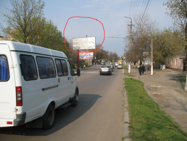 Щит 6x3,  ул.Измаильская, р-н Маслозавода, к-р "Комсомолец", Исток,"Тополек". к Рынку