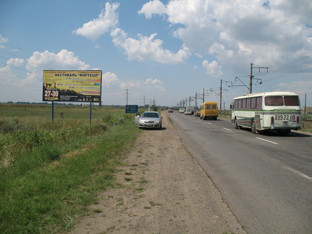 Щит 6x3,  с Затоки, трасса на Сергеевку, Курортное, Лебедевку, Белгород