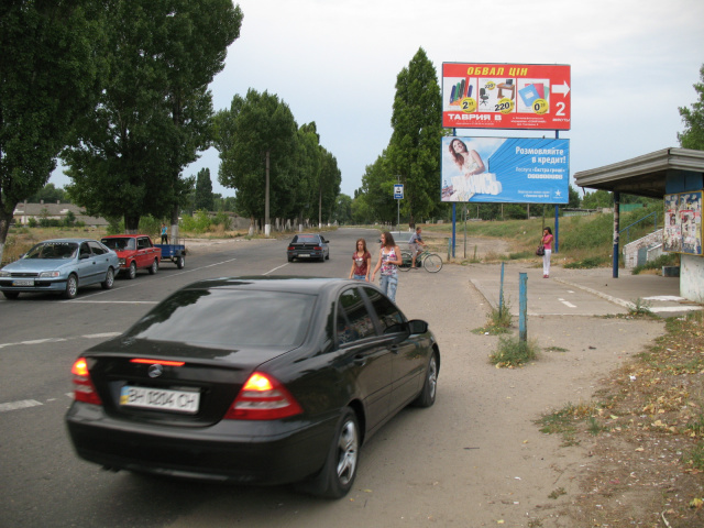 Щит 6x3,  перекресток,трансп.сообщение спальных р-нов, Центра, вокзалов, порта..