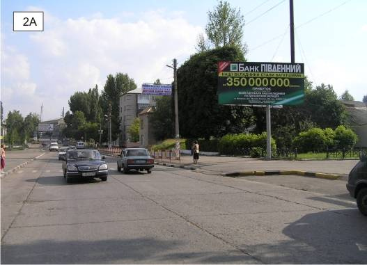 Щит 6x3,  ул. Соборная  напротив кафэ «Лакомка»