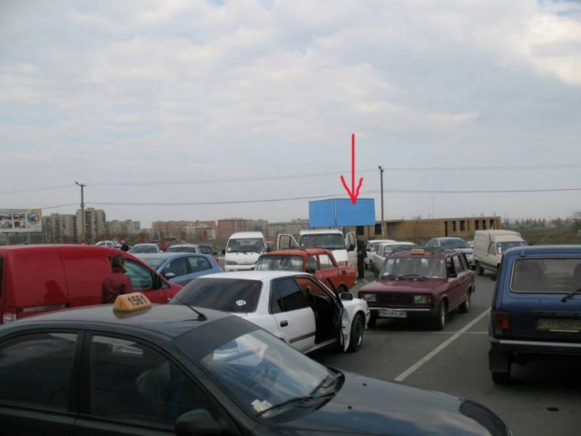 Щит 6x3,  ул.Тимчишина, ТЦ "Таврия-В", "Фокстрот", Храм ЕХБ, наротив въезда в ТЦ "Таврия-В"